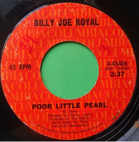 Billy joe royal poor - billy,
