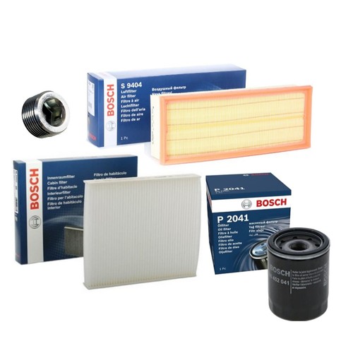 Bosch air oil cabin filters - oil,