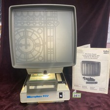 vintage microfiche reader