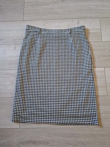 Damart black white dogtooth - damart,