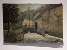 Antique Signed Landscape Oil