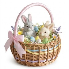 Wicker Storage Round Children