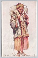 Tuck's Oilette Postcard A Syrian Shepherd The Holy Land Series 8980 Unused
