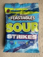 Feastables Mr Beast Sour Strikes Gummies ALL FLAVOURS NEW EXCLUSIVE ROYAL MAIL 
