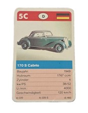 Mercedes 170 S Convertible - 5C - Single Ticket - Quartet (4)