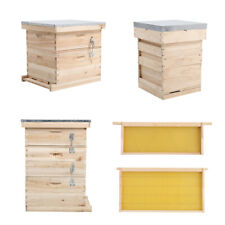 2/3/4 Tier Langstroth Beehive Box Beekeeping Honey Bee Hive Frame Beekeeper Hive