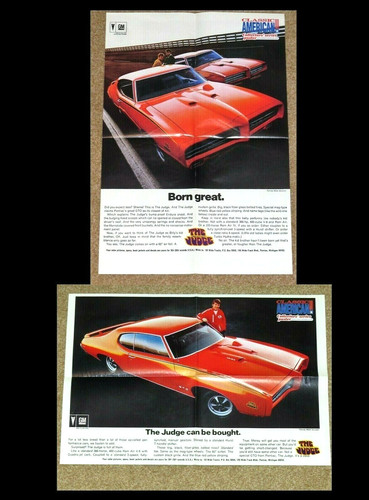 1969 pontiac gto judge double - pontiac,