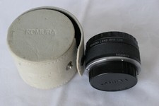 KOMURA TELEMORE 95 2x  CONVERTOR LENS For OLYMPUS OM-1 + ORIGINAL CASE & CAPS