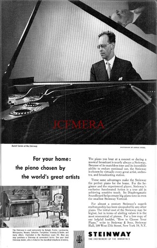 Steinway piano rudolf serkin - rudolf,