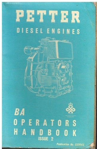 Petter series diesel engine - ba,
