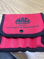 Mac Tools 5pc Straight Flute Screw Extractor Set In Pouch STEX5S