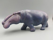 Vintage Hippopotamus Figurine