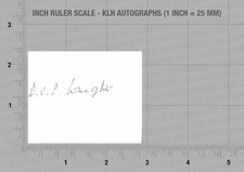 Doug wright hand signed card - doug,
