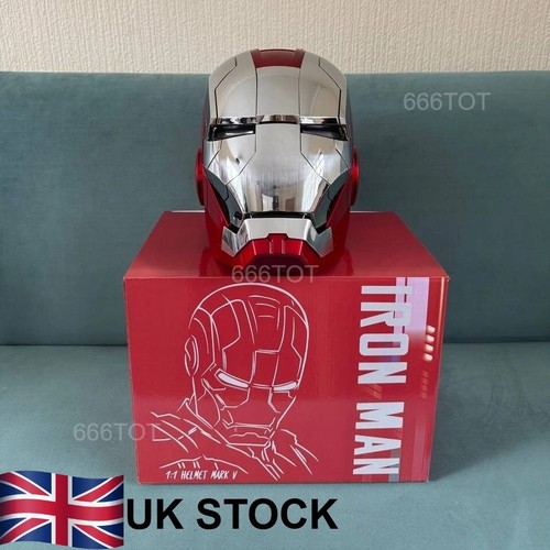 Autoking iron man helmet mk5 - helmet,