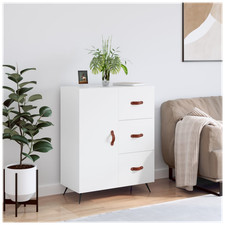 Sideboard White 69.5x34x90 cm