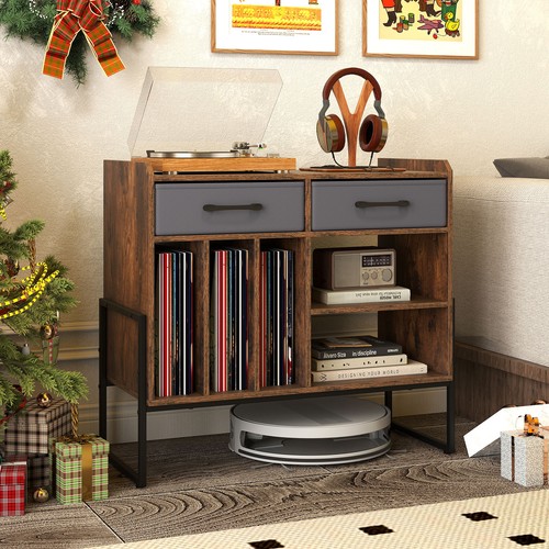 Large record player - record, stand