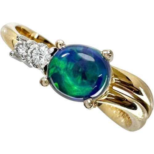 Black opal 0 58ct - us,