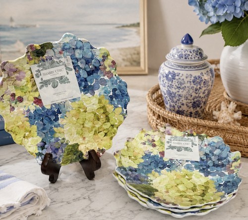 Set shabby chic hydrangea - 4,