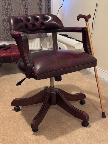 Chesterfield leather vintage - chesterfield,