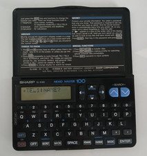 Sharp EL-6160 Memo Master 100