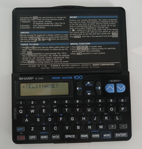 Sharp 6160 memo - sharp, master