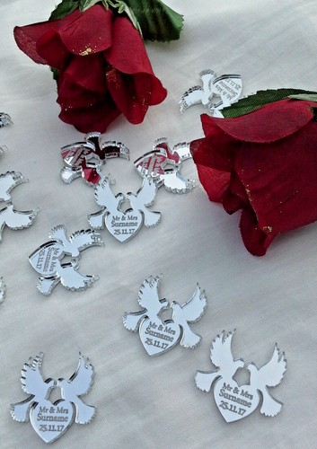 Personalised wedding dove - wedding,