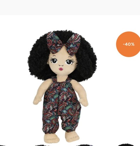 Justqunseen black baby dolls - black,