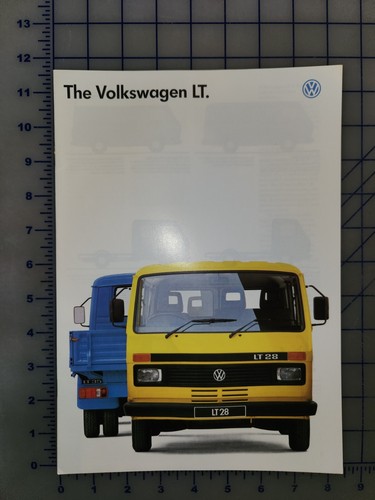 1987 volkswagen brochure vw - 1987,