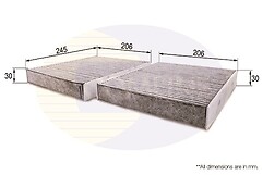 Pollen filter fit alpina - ,