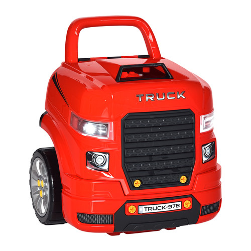 Homcom kids truck engine toy - kids,