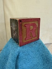 Wooden Alphabet Block