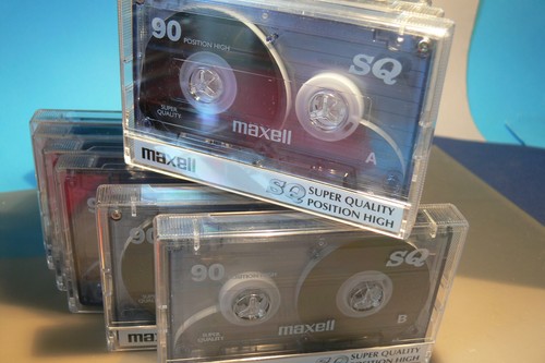 Maxell blank audio - maxell, sq