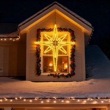 Outdoor Christmas Star of