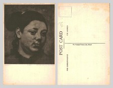 Vintage Postcard - Degas Head