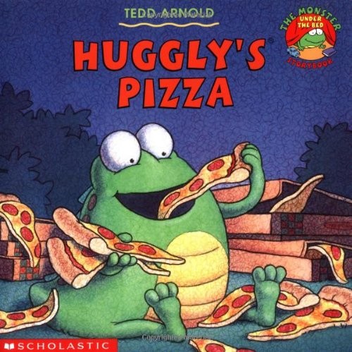 Huggly pizza monster under - (monster,