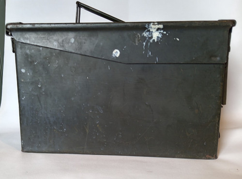 Metal ammo box military - ammo,