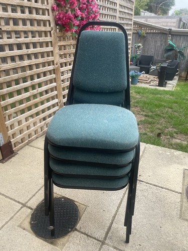 Stackable dining chairs - 5,