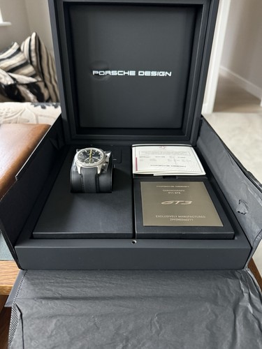 Porsche gt3 flyback watch - porsche,