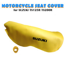 MOTORCYCLE SEAT COVER SUZUKI TSR125 TSR200 TS125R TS200R  TS125 R TS200 R YELLOW