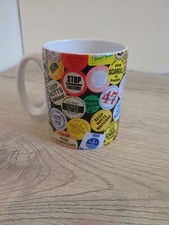 Mining Mug- New- Pin Badge