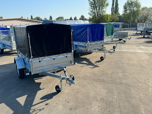 Box trailer 6x4 single axle - box,