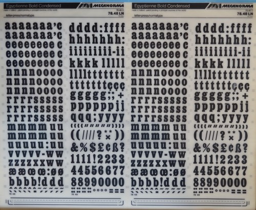Mecanorma dry transfer - dry,