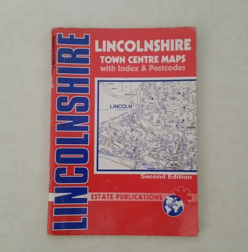 Lincolnshire town centre maps - town,