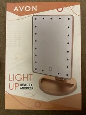 AVON LED MIRROR IN ROSE GOLD