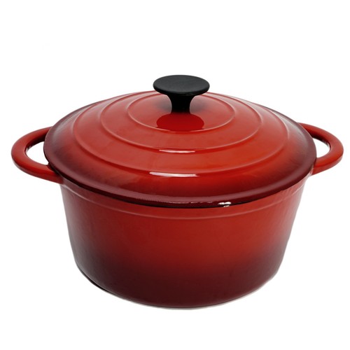 Cast iron dutch - dutch, red