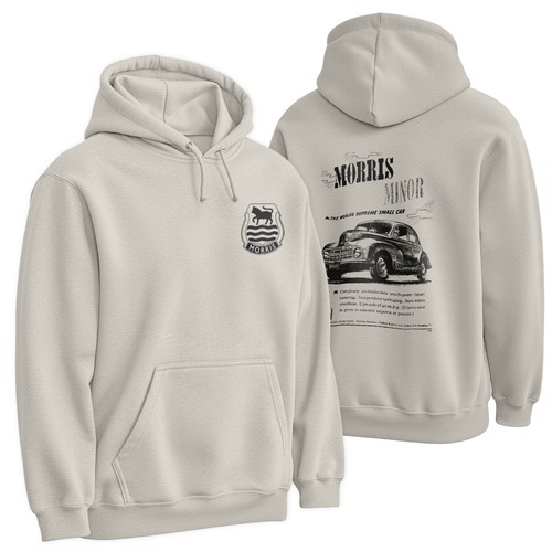 Morris minor hoodie classic - minor,