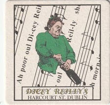 Beer mat guinness dicey - -,