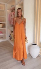 Zara BNWT satin v-neck midi