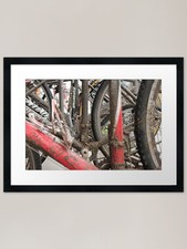 Cyclocross Bikes Framed Art