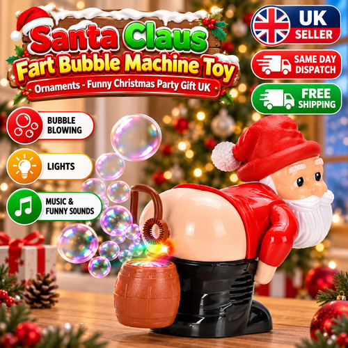 Santa claus fart bubble - claus,